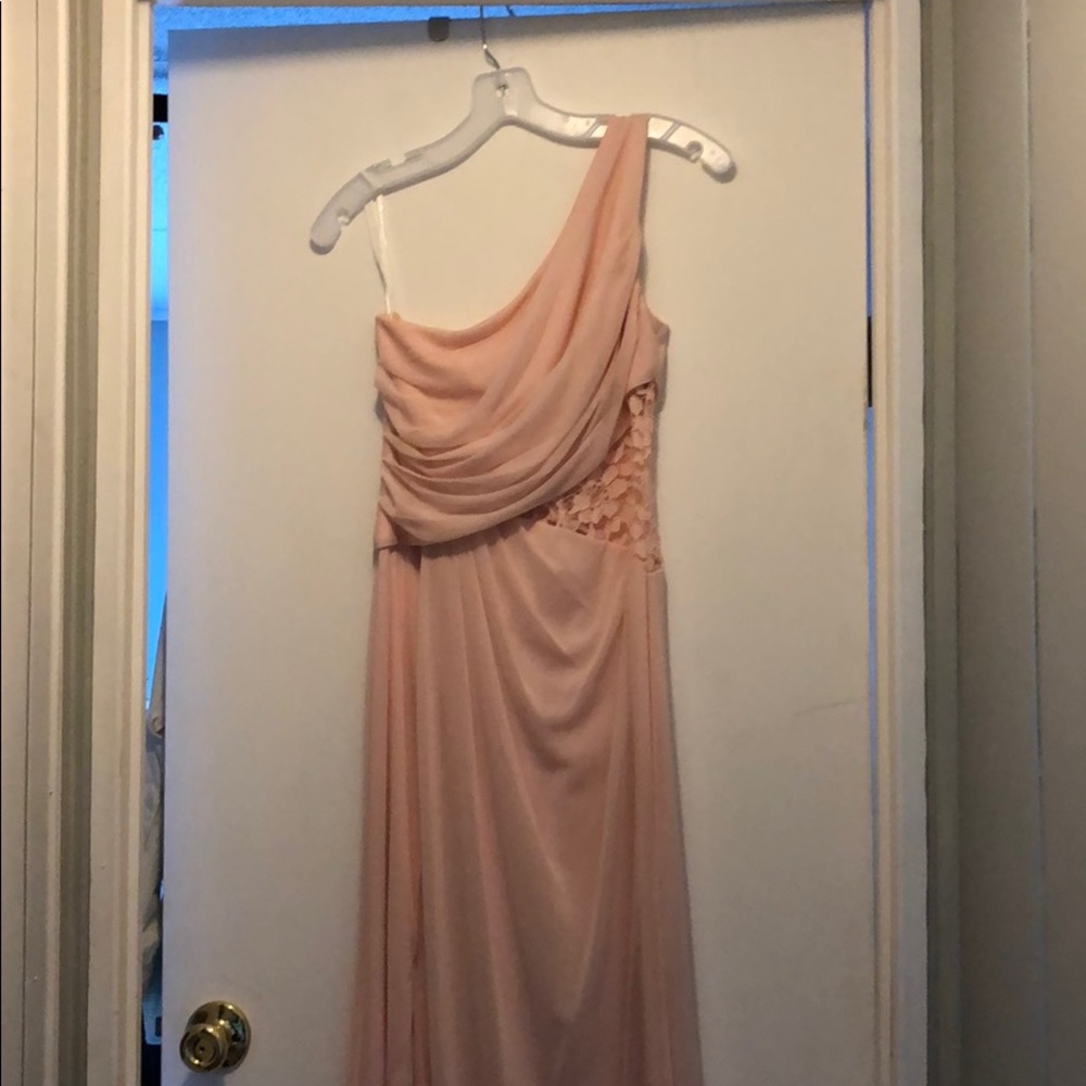 David’s bridal bridesmaid dress.
